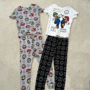 Super Mario Bros pj set